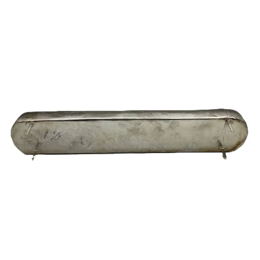 Vintage Silver Plate Incense Holder Trinket Jewelry Box 11